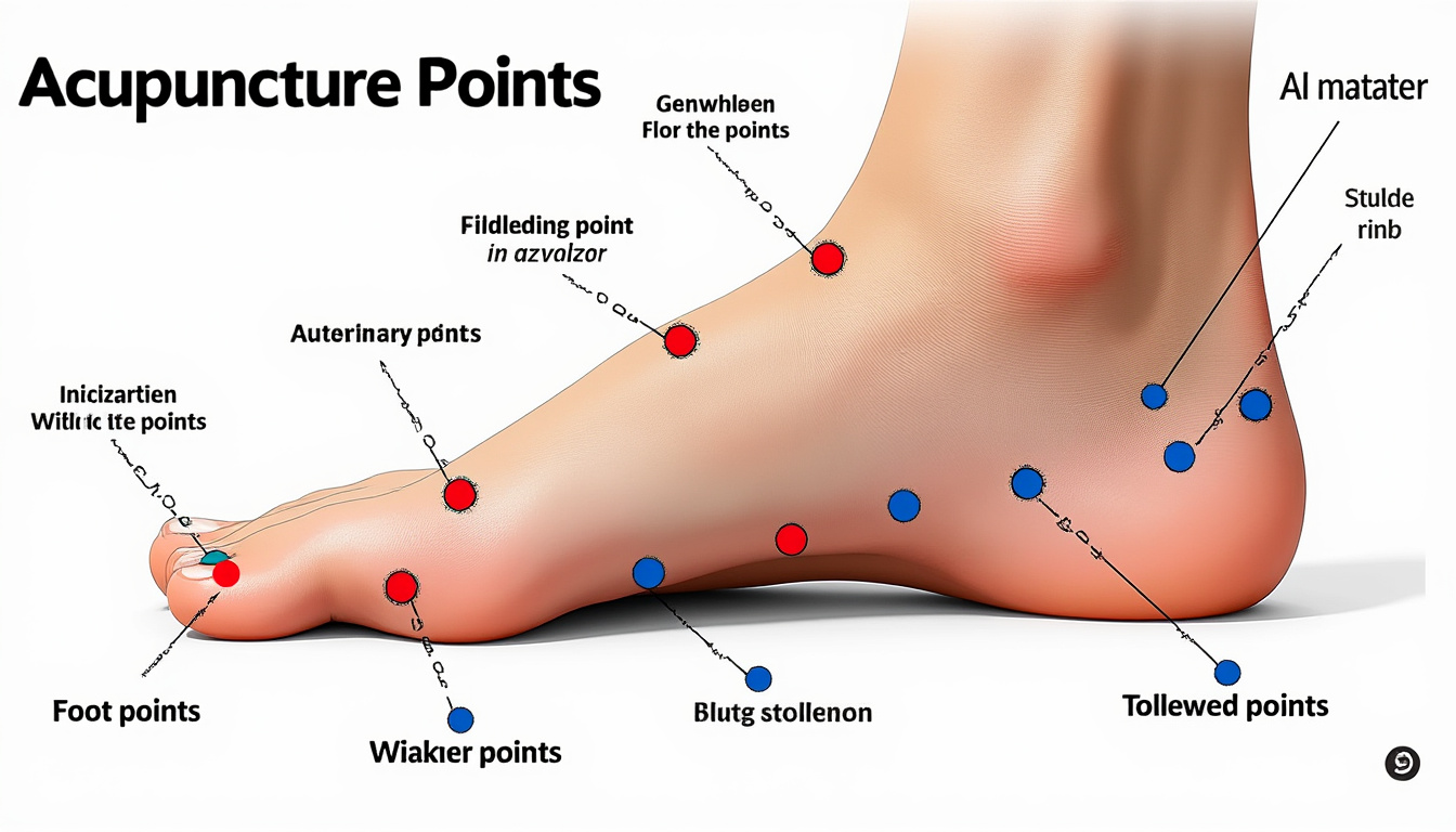 explorez les principaux points d’acupuncture du pied, découvrez leurs bienfaits pour la santé et apprenez comment ils peuvent contribuer à votre bien-être au quotidien.