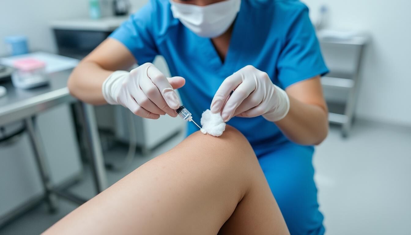 Découvrez les risques et précautions liés à l'injection d'acide hyaluronique au genou. Informez-vous sur les dangers potentiels et les recommandations pour une utilisation sécurisée.