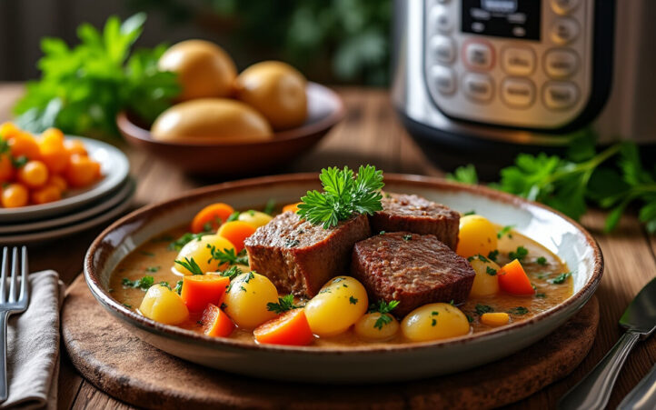 Découvrez comment préparer une délicieuse blanquette de veau avec votre Cookeo. Recette facile et rapide pour un repas convivial et réconfortant entre amis ou en famille.