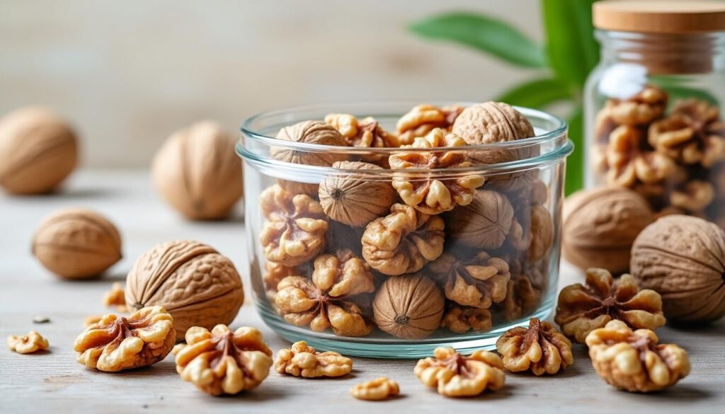 Découvrez notre guide pratique pour conserver vos noix décortiquées de manière optimale et prolonger leur fraîcheur facilement.