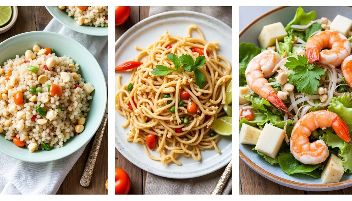 Découvrez une recette saine et savoureuse de nouilles de konjac sautées aux légumes, parfaite pour un repas léger et équilibré.