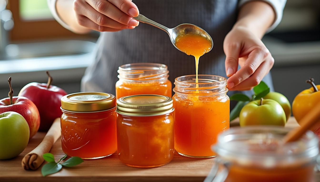 découvrez la confiture de kaki et pommes, un délice naturel riche en saveurs et bienfaits pour votre santé et votre bien-être au quotidien.