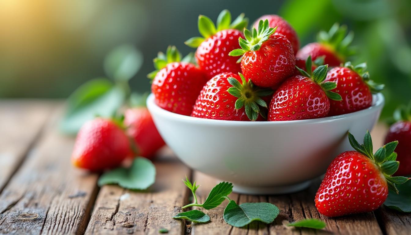 découvrez comment la fraise peut être bénéfique pour la santé des personnes diabétiques, en apportant vitamines et antioxydants tout en régulant la glycémie.