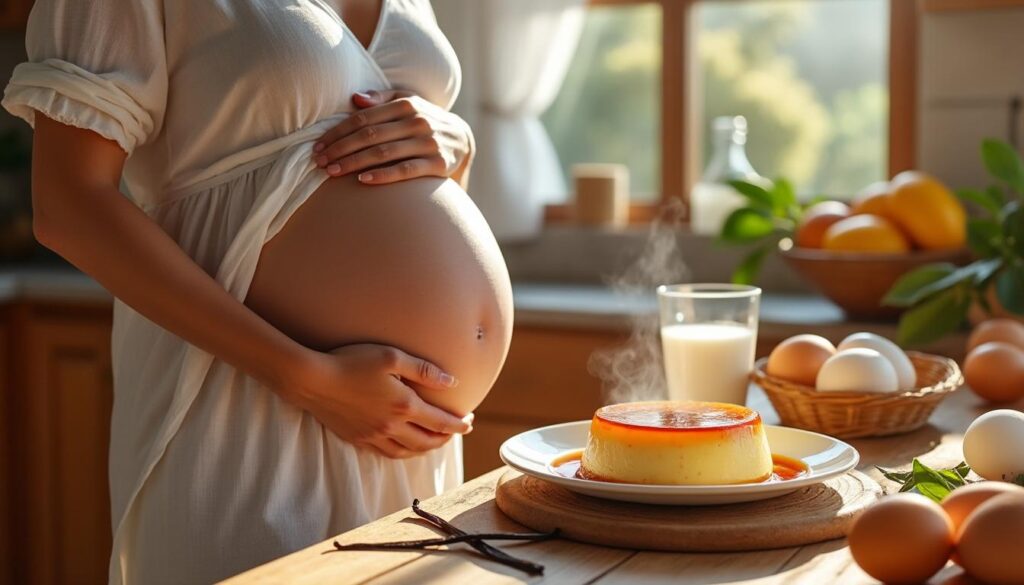 découvrez les bienfaits du flan pendant la grossesse et les précautions à prendre pour assurer une alimentation saine et sereine durant cette période importante.