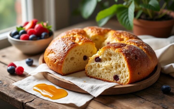 découvrez une recette facile de brioche sans gluten, idéale pour un petit déjeuner sain et gourmand. parfaite pour bien commencer la journée avec douceur et légèreté.